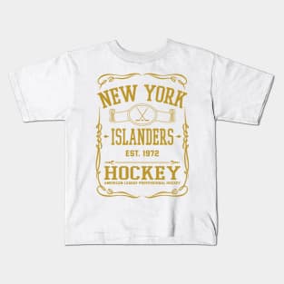 Vintage Islanders Hockey Kids T-Shirt
